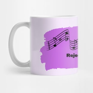 Reject Hustle Culture - Make Music (Orchid) Mug